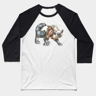 WereCat: Blue Lynx Point Baseball T-Shirt